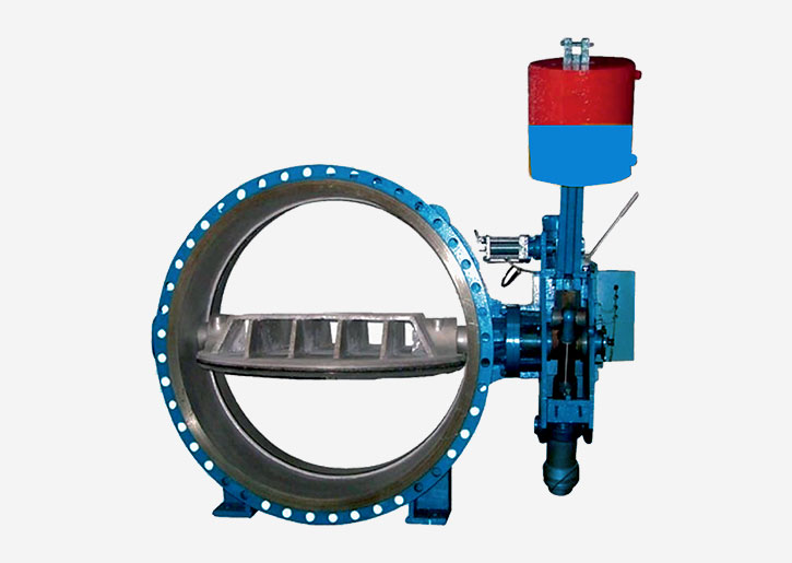 Soft Seated Hydraulic Actuator Butterfly Valve